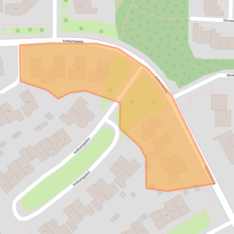 Kaart van postcodegebied 7531JK.