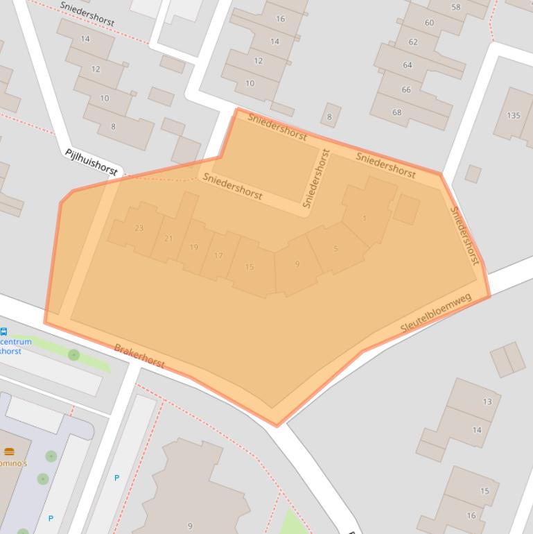 Kaart van postcodegebied 7531KK.