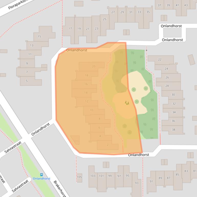 Kaart van postcodegebied 7531KX.