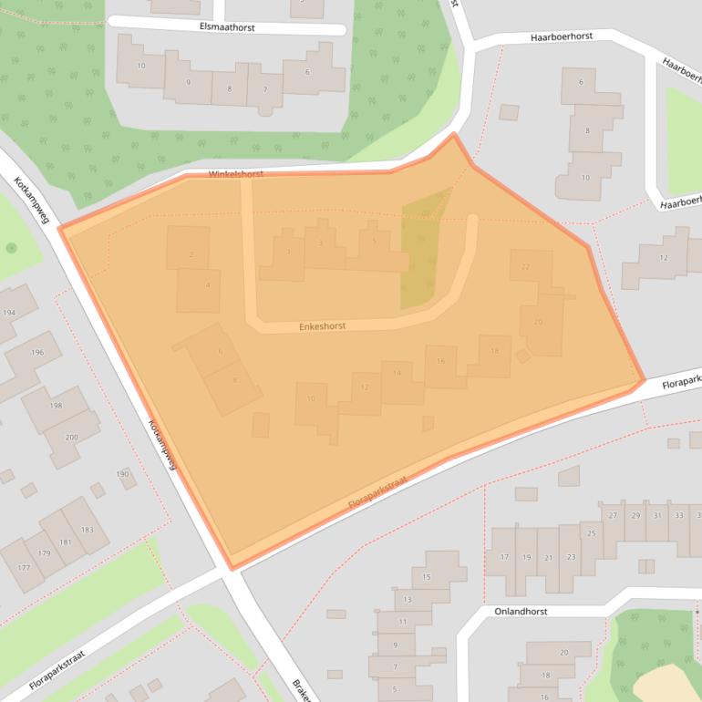 Kaart van postcodegebied 7531LA.