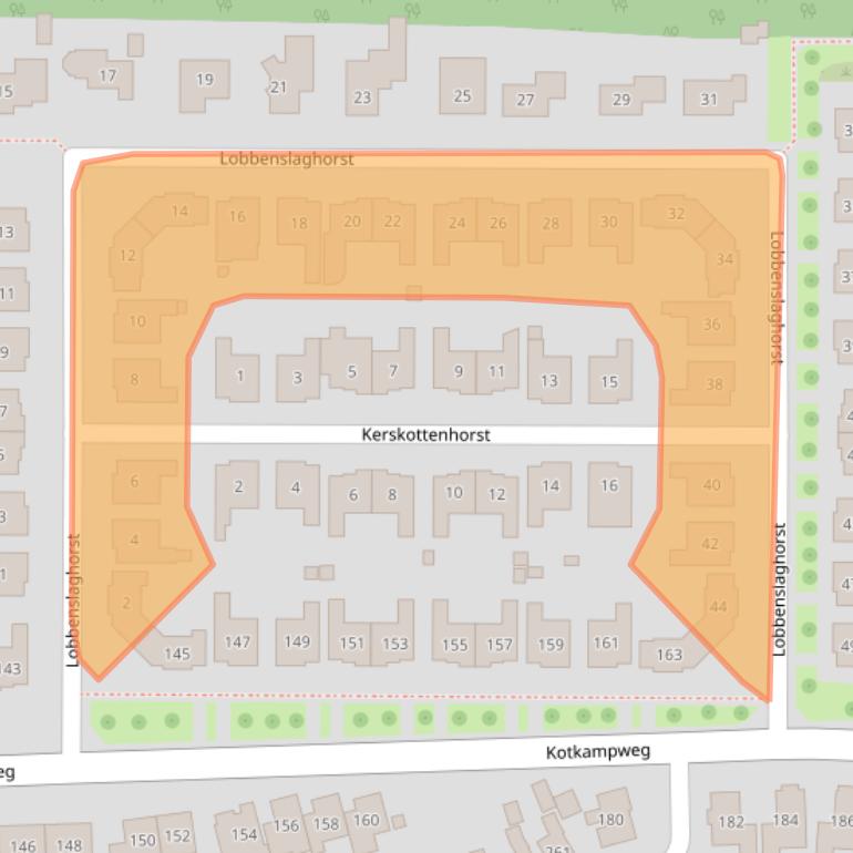 Kaart van postcodegebied 7531MB.