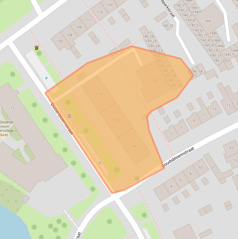 Kaart van postcodegebied 7531TE.