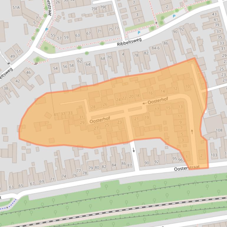 Kaart van postcodegebied 7531TV.