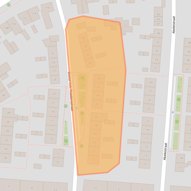 Kaart van postcodegebied 7531TZ.