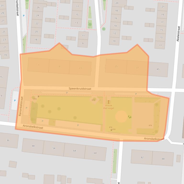 Kaart van postcodegebied 7531VA.