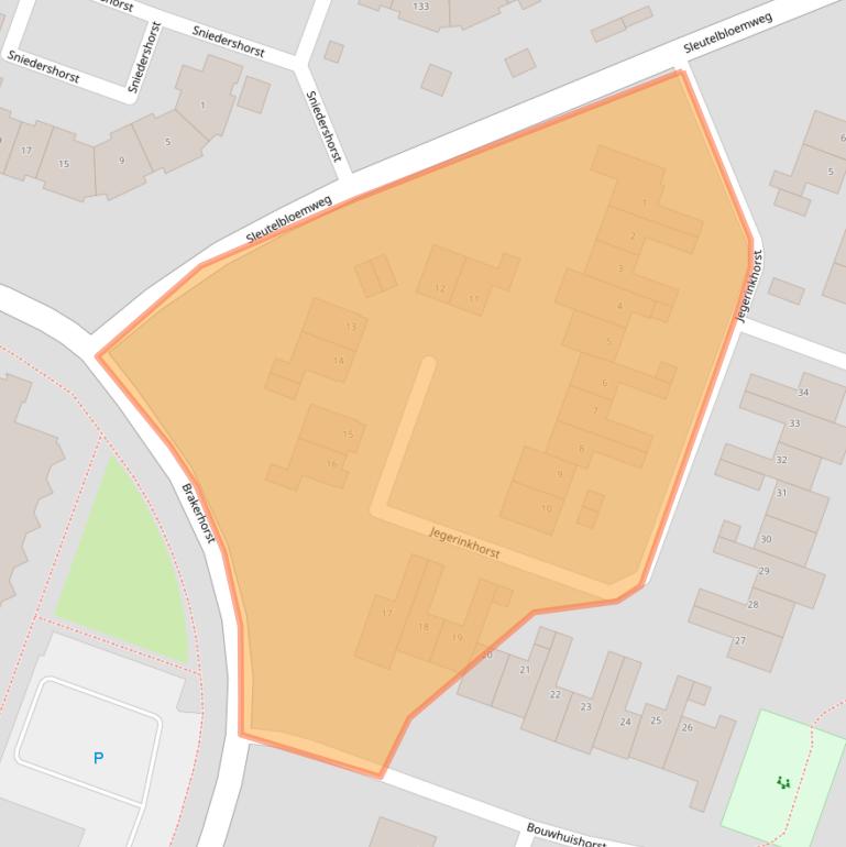 Kaart van postcodegebied 7531VN.