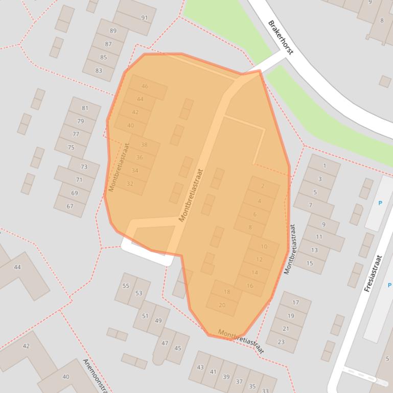 Kaart van postcodegebied 7531VT.