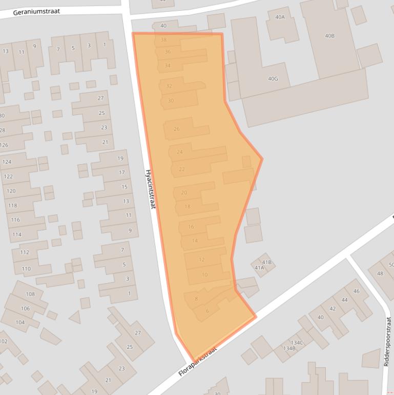 Kaart van postcodegebied 7531XB.