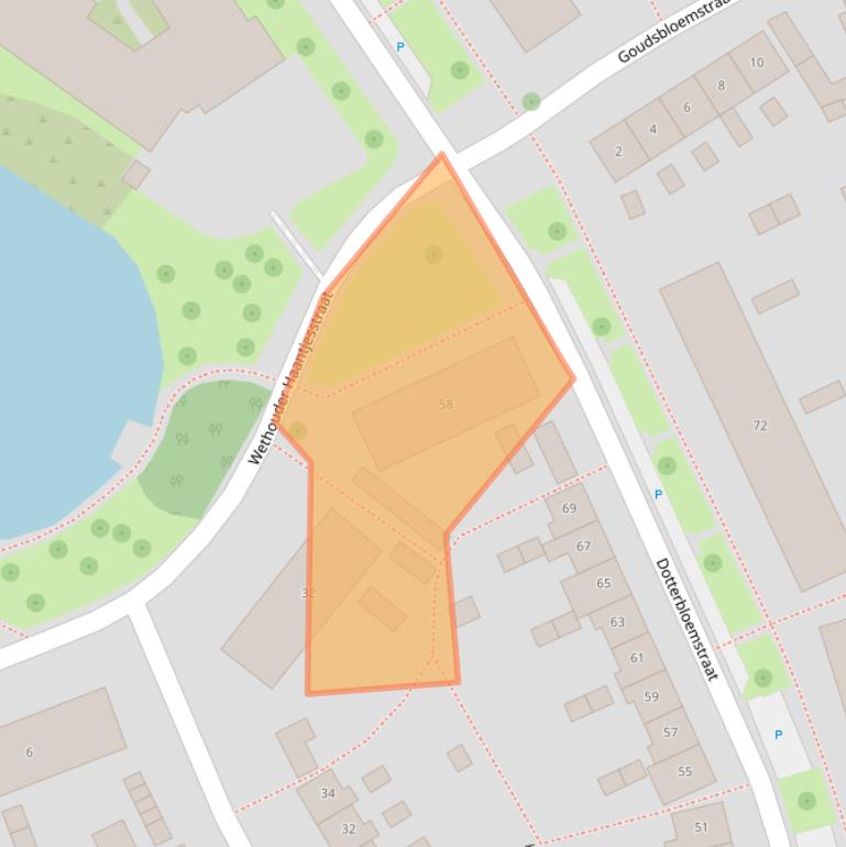 Kaart van postcodegebied 7531XS.