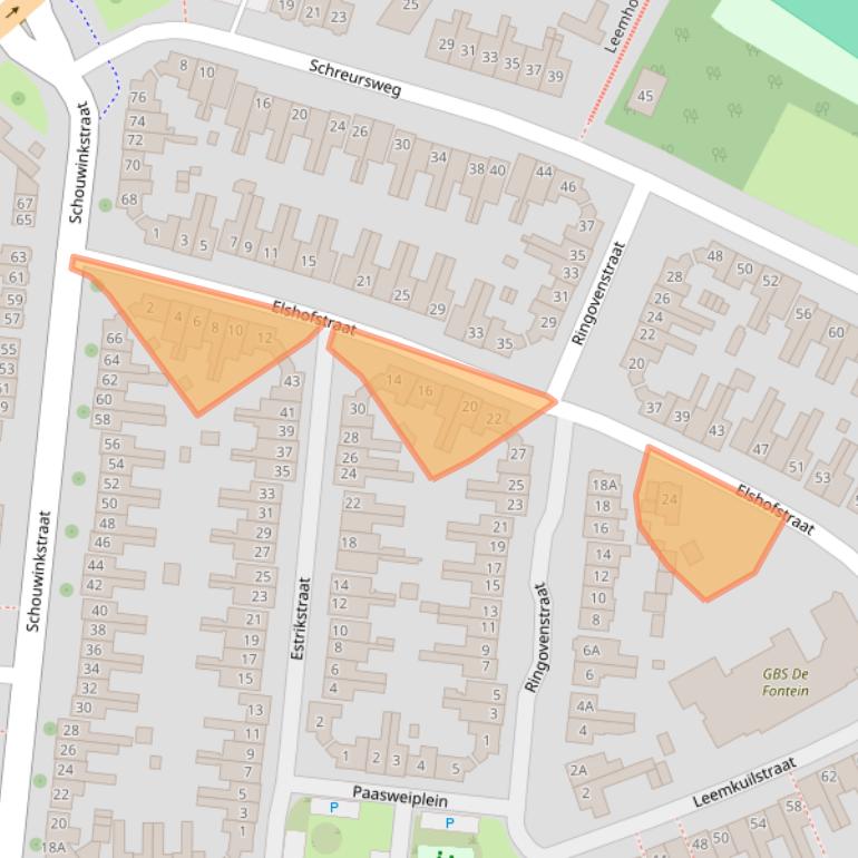 Kaart van postcodegebied 7531ZC.