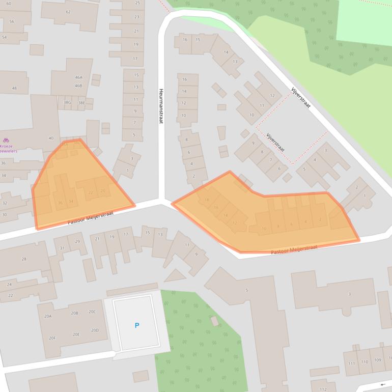 Kaart van postcodegebied 7532AK.