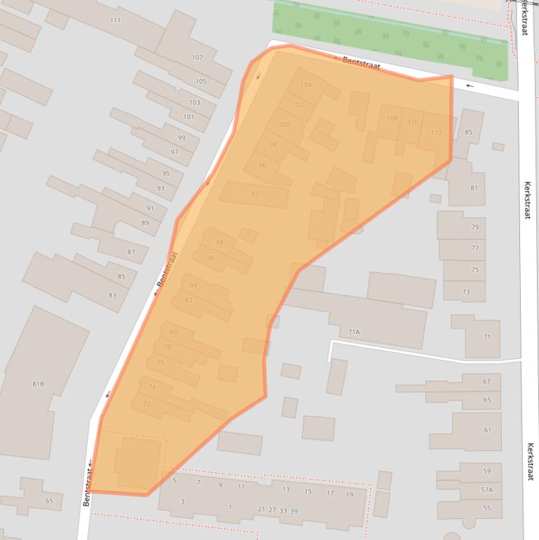 Kaart van postcodegebied 7532BD.