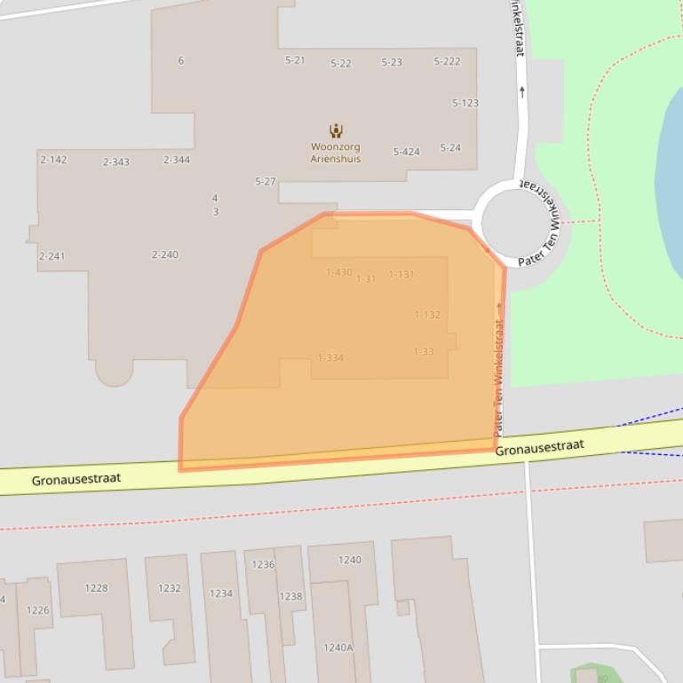 Kaart van postcodegebied 7532DB.