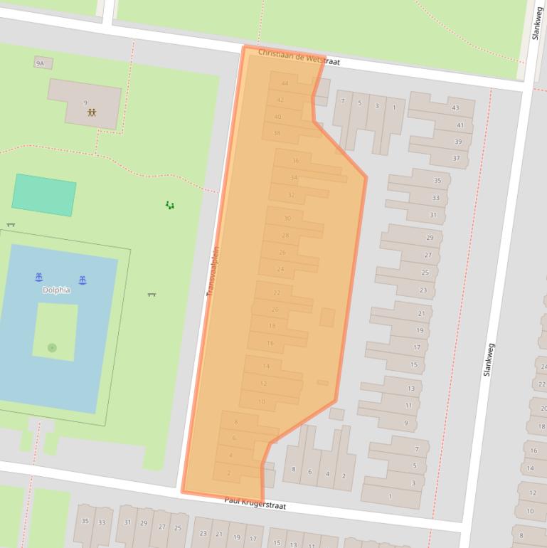 Kaart van postcodegebied 7532PM.