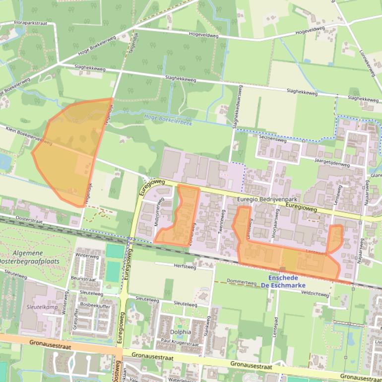 Kaart van postcodegebied 7532RB.
