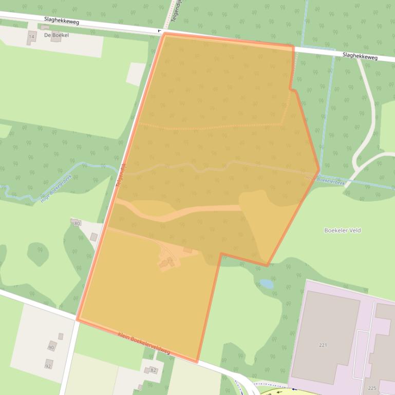 Kaart van postcodegebied 7532RC.