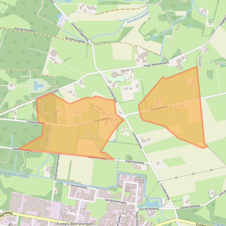 Kaart van postcodegebied 7532RP.