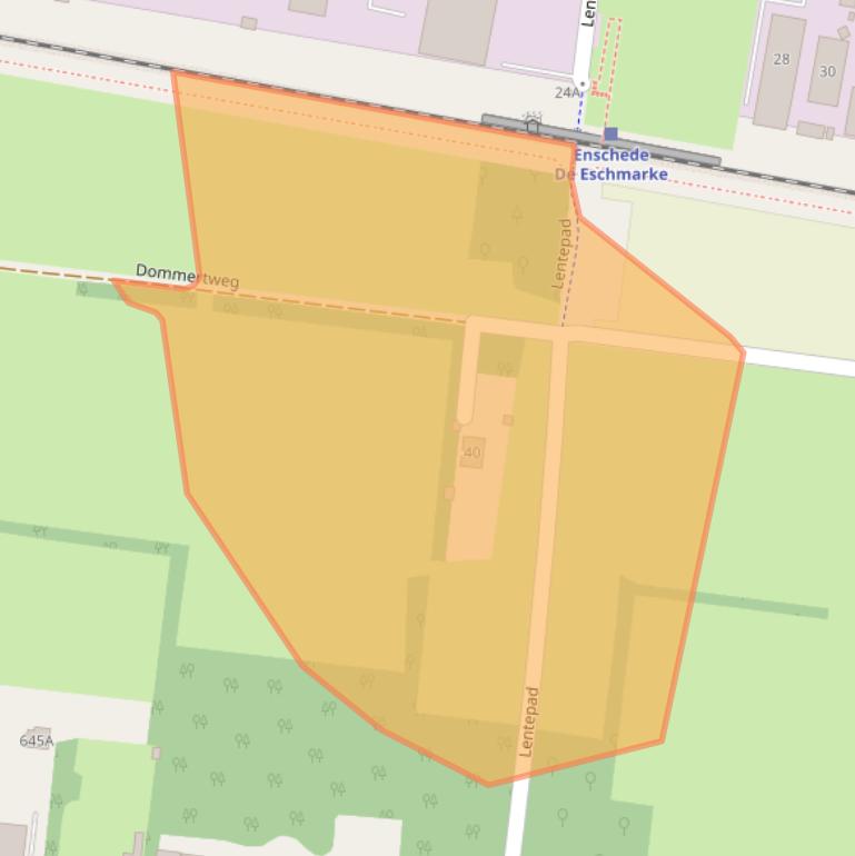 Kaart van postcodegebied 7532RR.