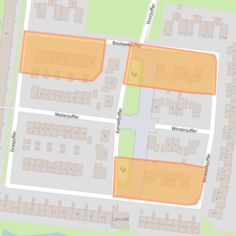 Kaart van postcodegebied 7532TB.