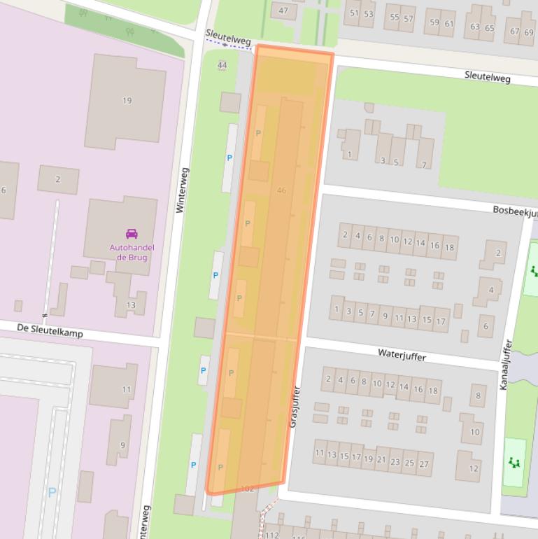 Kaart van postcodegebied 7532TC.
