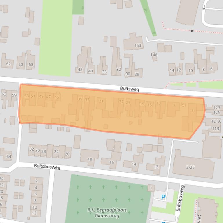 Kaart van postcodegebied 7532XA.