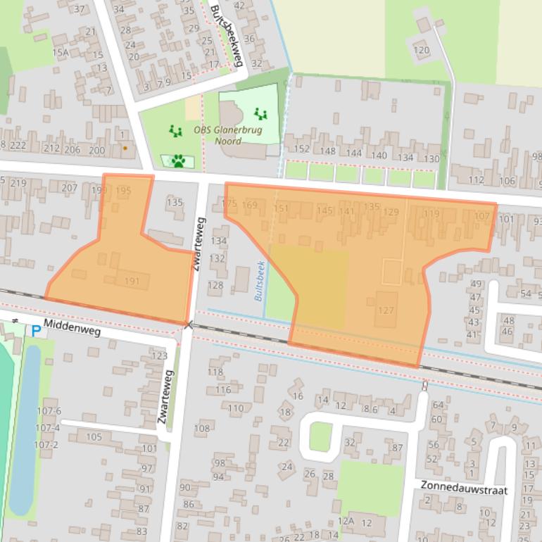 Kaart van postcodegebied 7532XC.