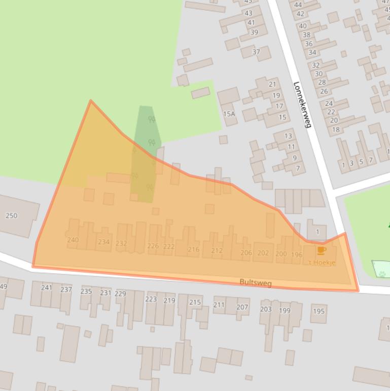 Kaart van postcodegebied 7532XK.