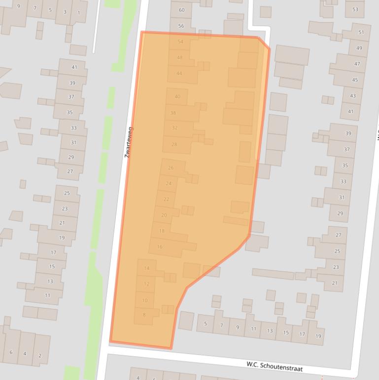 Kaart van postcodegebied 7532XM.