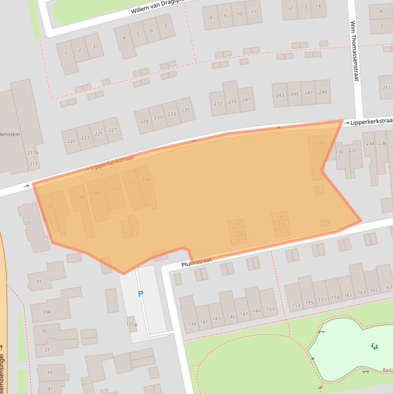 Kaart van postcodegebied 7533AH.