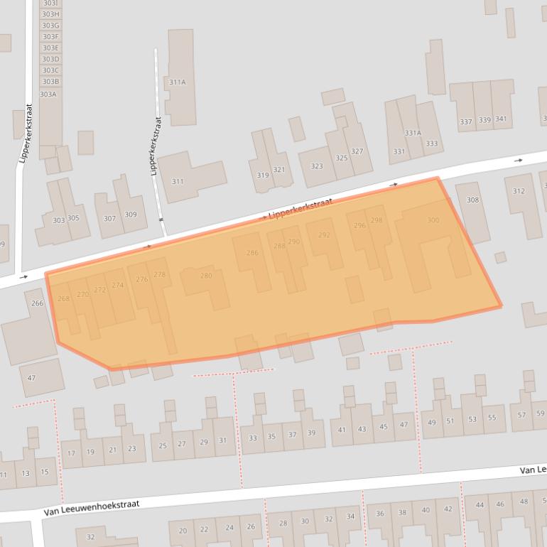 Kaart van postcodegebied 7533AK.