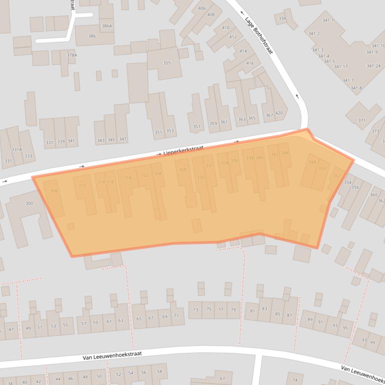 Kaart van postcodegebied 7533AL.