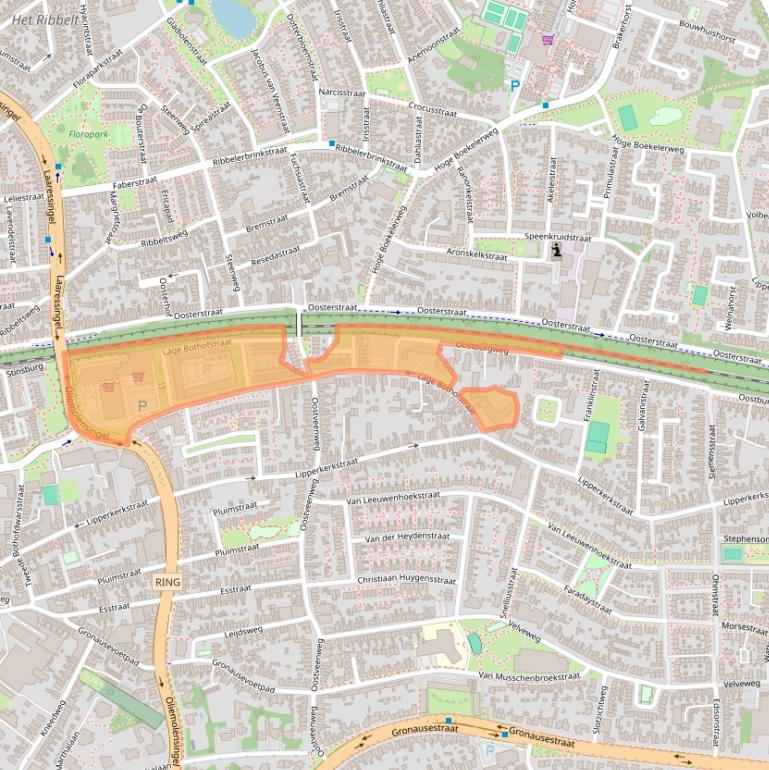 Kaart van postcodegebied 7533AS.