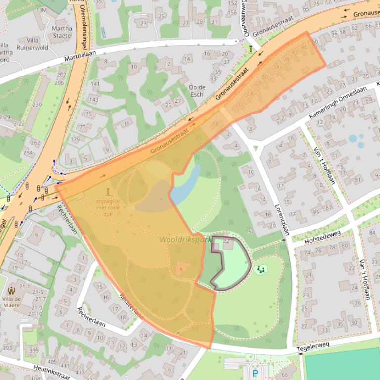Kaart van postcodegebied 7533BN.