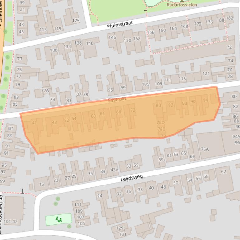 Kaart van postcodegebied 7533VK.