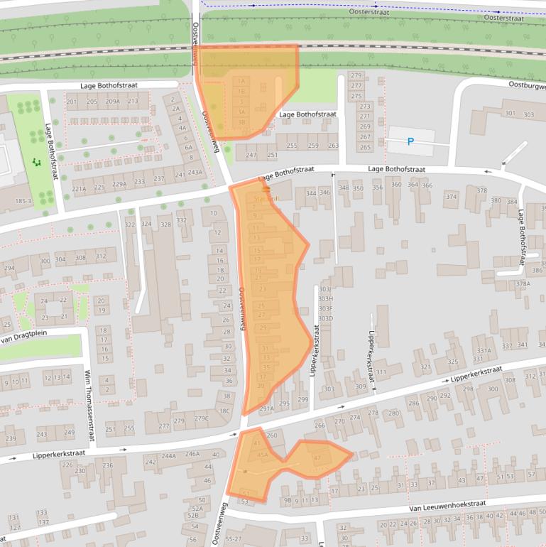 Kaart van postcodegebied 7533VP.