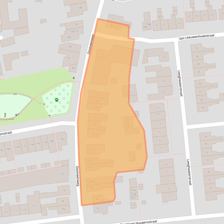 Kaart van postcodegebied 7533VR.