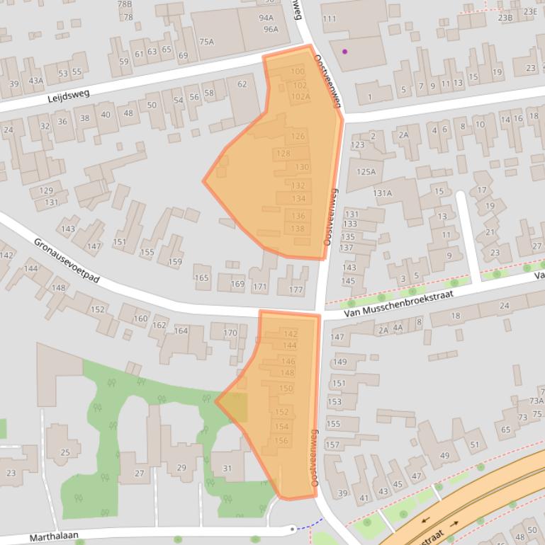 Kaart van postcodegebied 7533VX.
