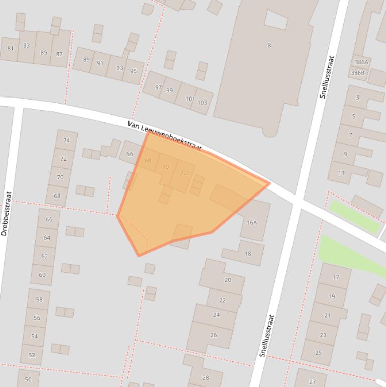 Kaart van postcodegebied 7533WH.