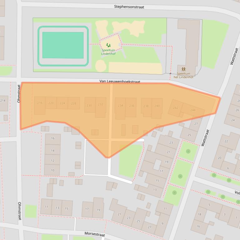 Kaart van postcodegebied 7533WL.