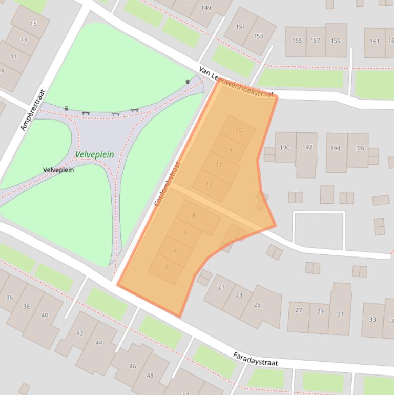 Kaart van postcodegebied 7533ZL.