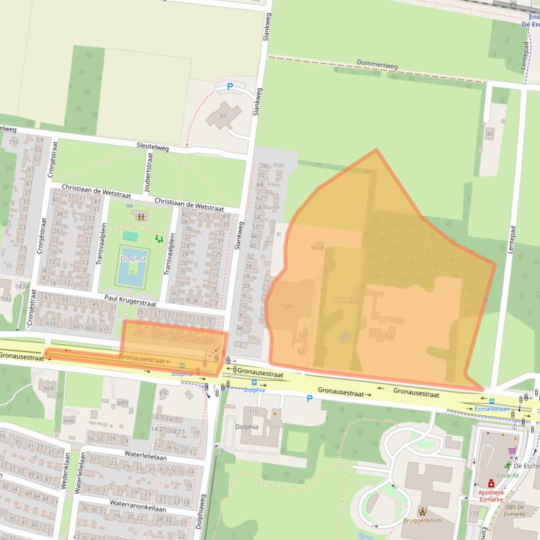 Kaart van postcodegebied 7534AB.