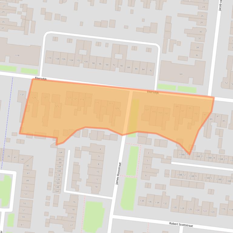 Kaart van postcodegebied 7534BA.