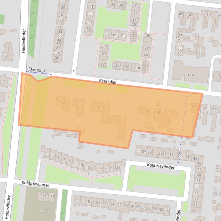 Kaart van postcodegebied 7534BB.