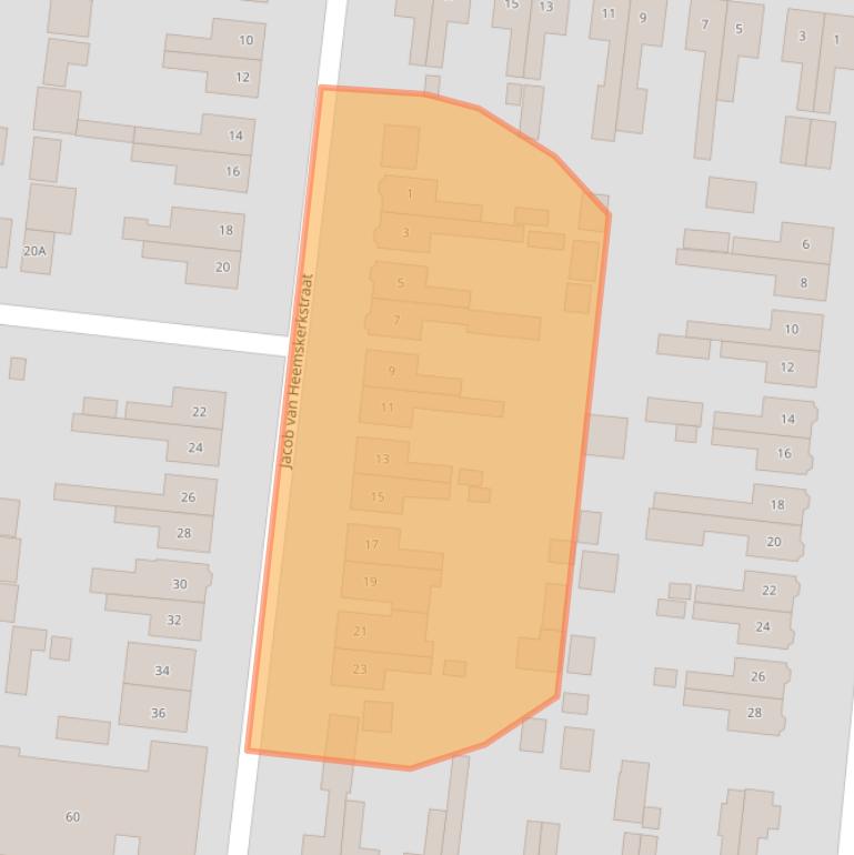 Kaart van postcodegebied 7534BP.