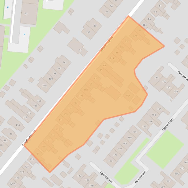 Kaart van postcodegebied 7534CT.