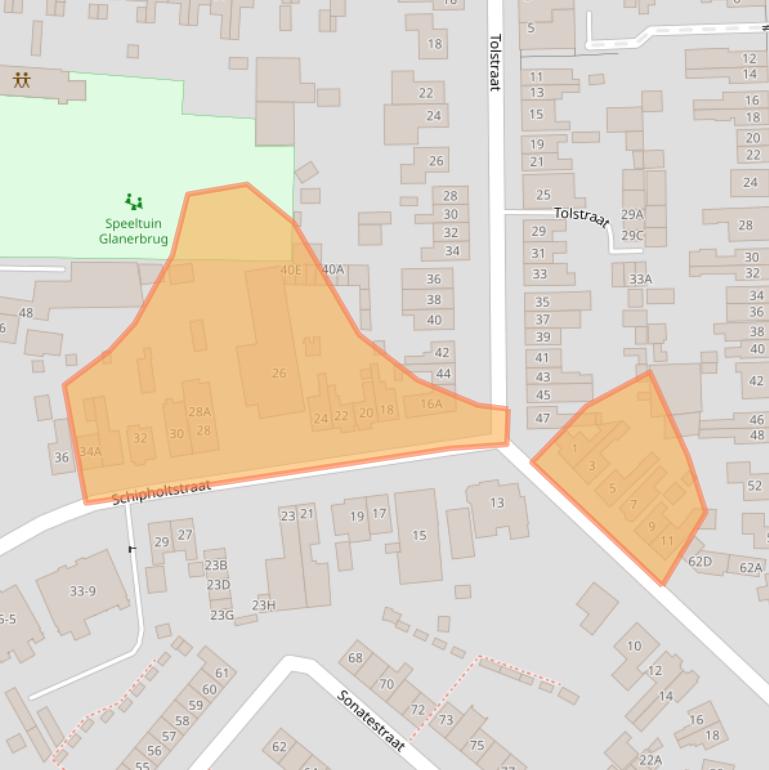 Kaart van postcodegebied 7534CX.