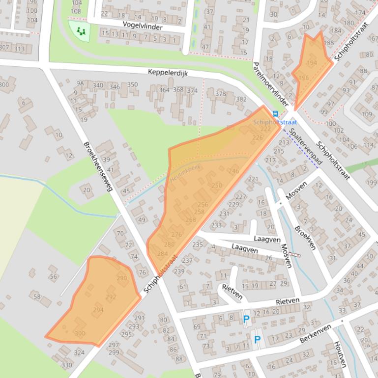 Kaart van postcodegebied 7534DD.