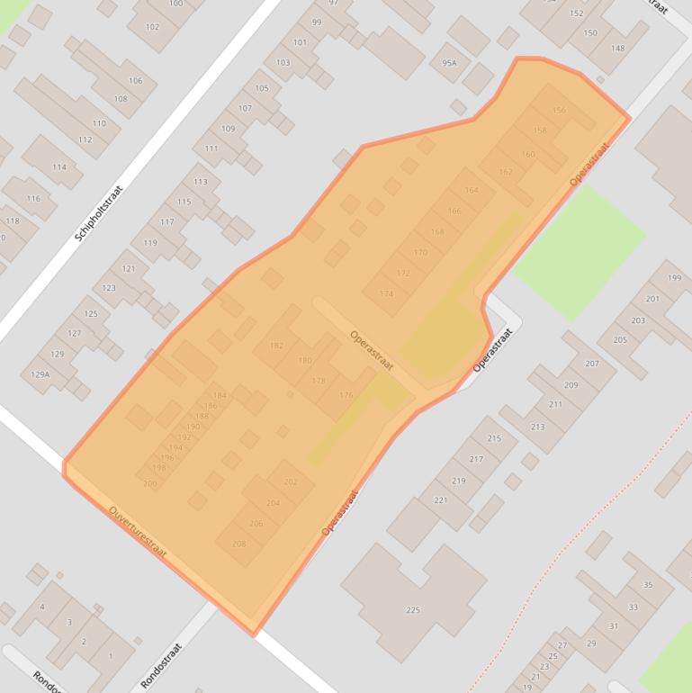 Kaart van postcodegebied 7534EE.