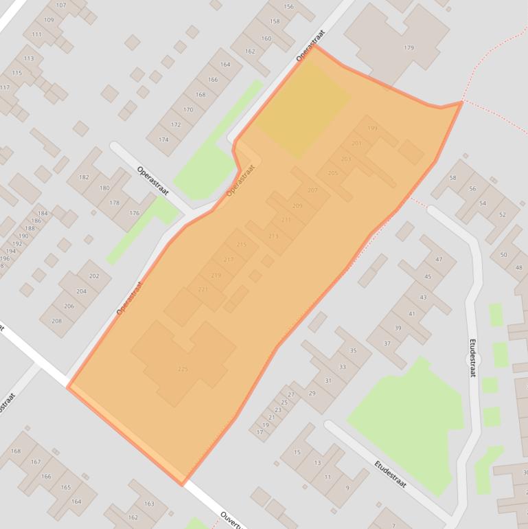 Kaart van postcodegebied 7534EL.