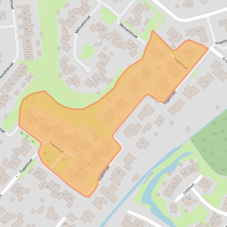 Kaart van postcodegebied 7534GC.